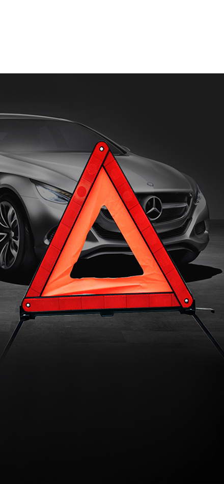 Reflective Warning Triangle